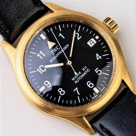 iwc mark 12 gold|iwc mark watch.